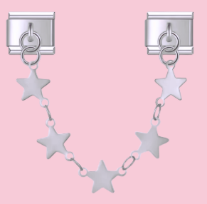 Silver Stars Chain