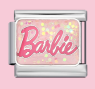 Silver Barbie Charm