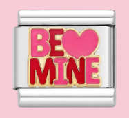 Silver Be Mine Charm