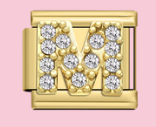 Letter M Charm