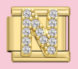 Letter N Charm
