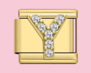 Letter Y Charm