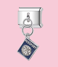 Silver Passport Pendant