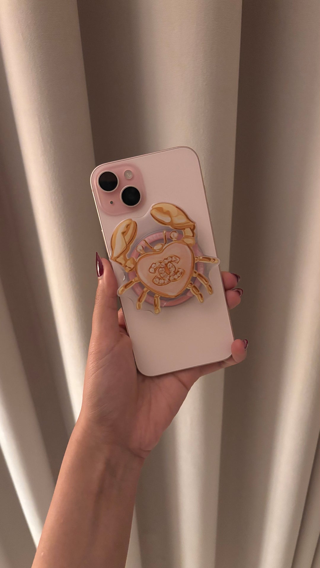 Chanel Crab Phone Grip