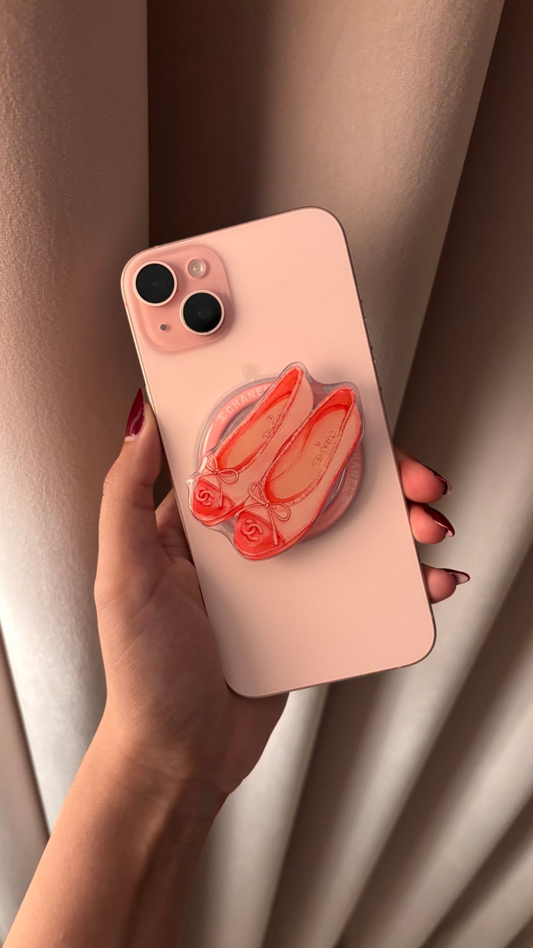 Chanel Ballet Flats Phone Grip