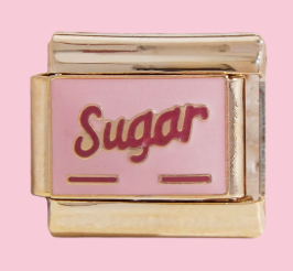 Gold Sugar Charm