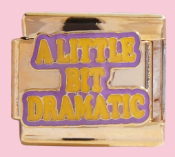 Gold A Little Dramatic Charm