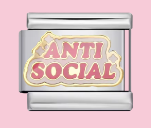 Silver Anti Social Charm