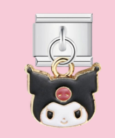 Silver Kuromi Pendant
