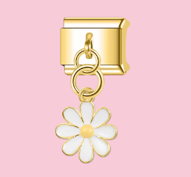 Gold Daisy Pendant