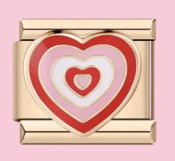Gold Layered Heart Charm