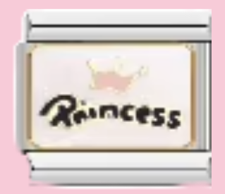 Silver Princess Charm