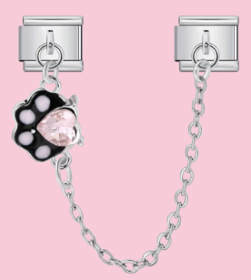 Silver Paw Chain