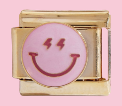 Gold Smiley Charm