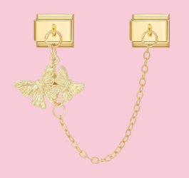 Gold Chain Butterfly
