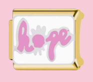 Hope Gold Charm