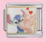 Silver Stitch and Angel Charm