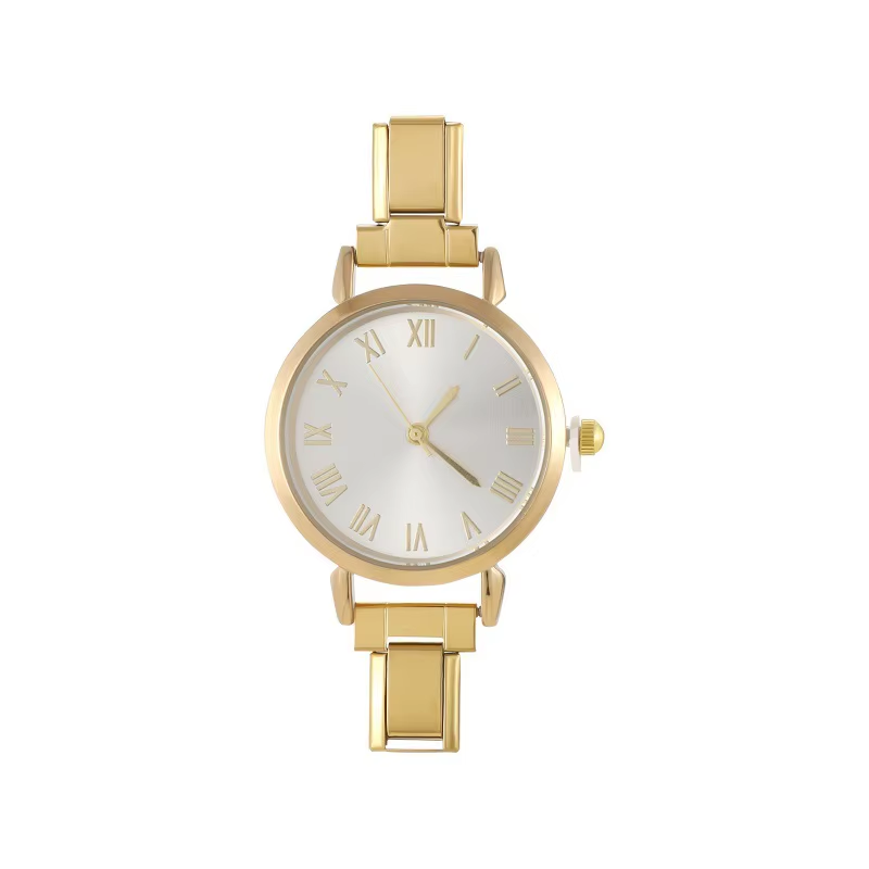 Vintage Gold Round Watch