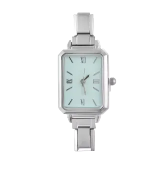 Silver Square Tiffany Watch