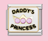 Silver Daddy's Princess Charm