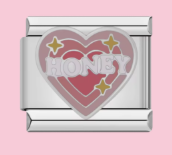Silver Honey Charm